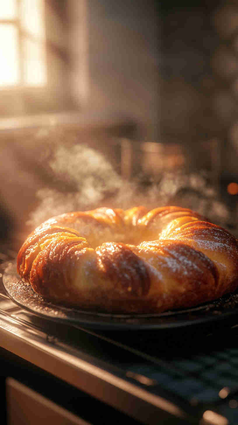 Cinnamon Swirl King Cake