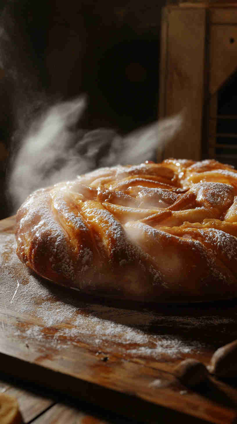 Cinnamon Swirl King Cake