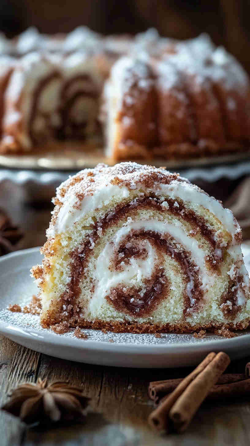 Cinnamon Swirl King Cake