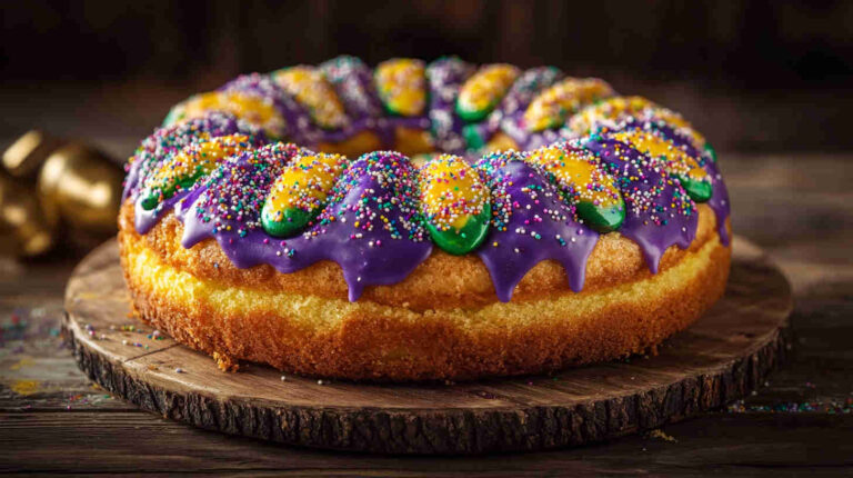 Classic Mardi Gras King Cake Recipe