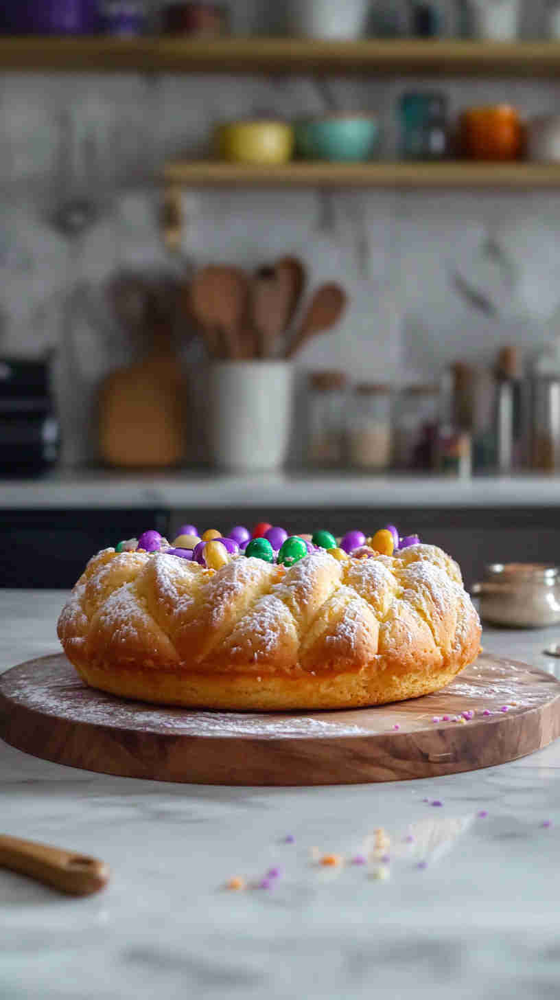 Easy Homemade King Cake