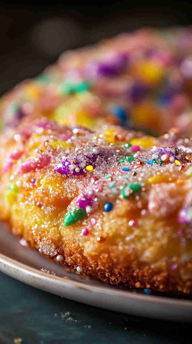 Easy Homemade King Cake