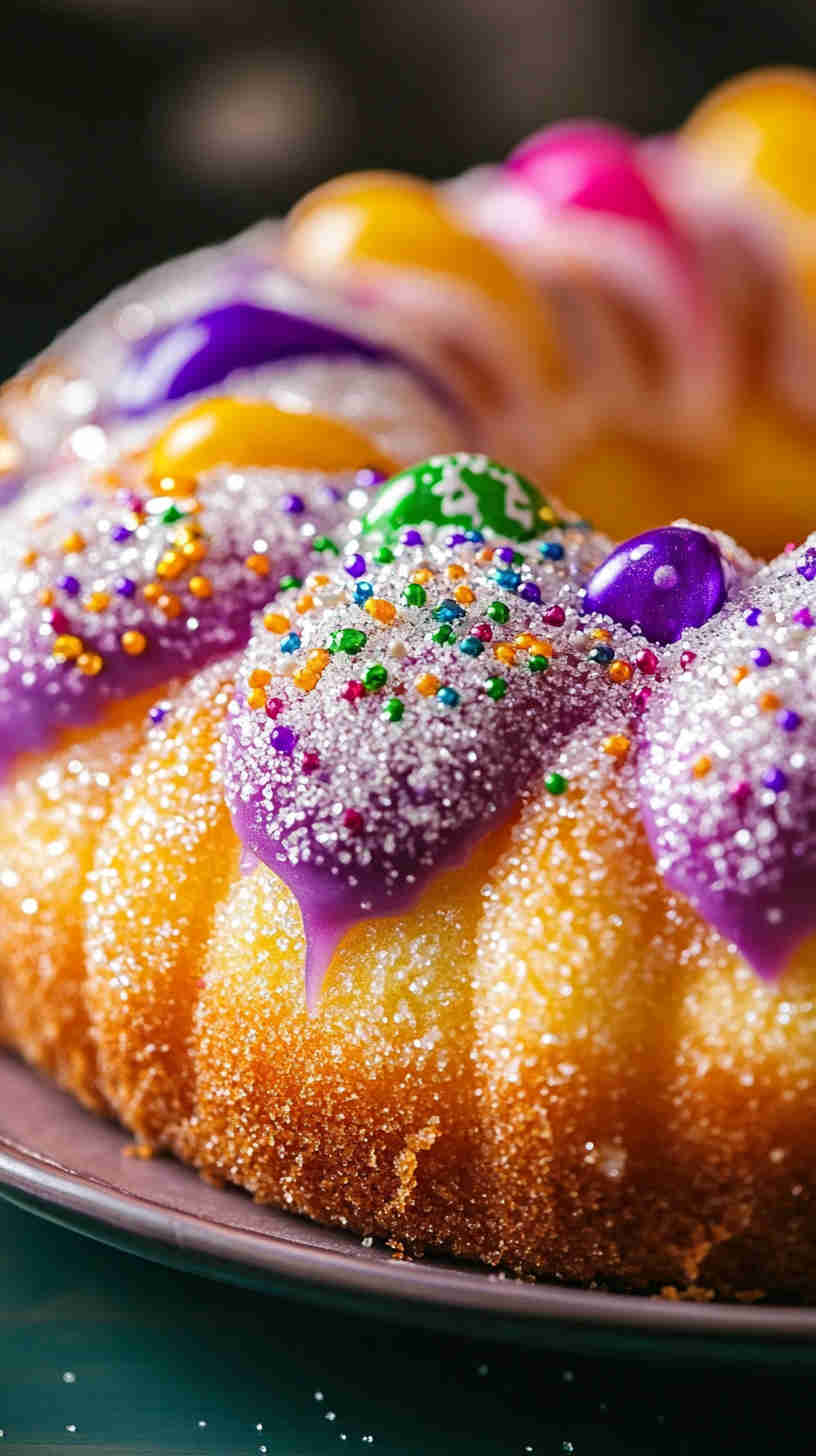 Easy Homemade King Cake