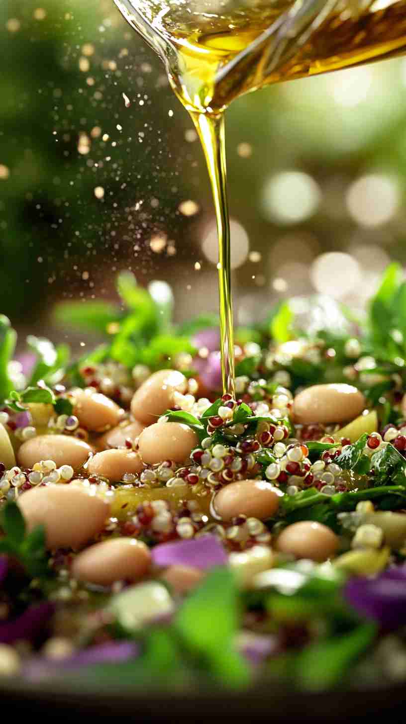 Herbed Cannellini Bean and Quinoa Salad