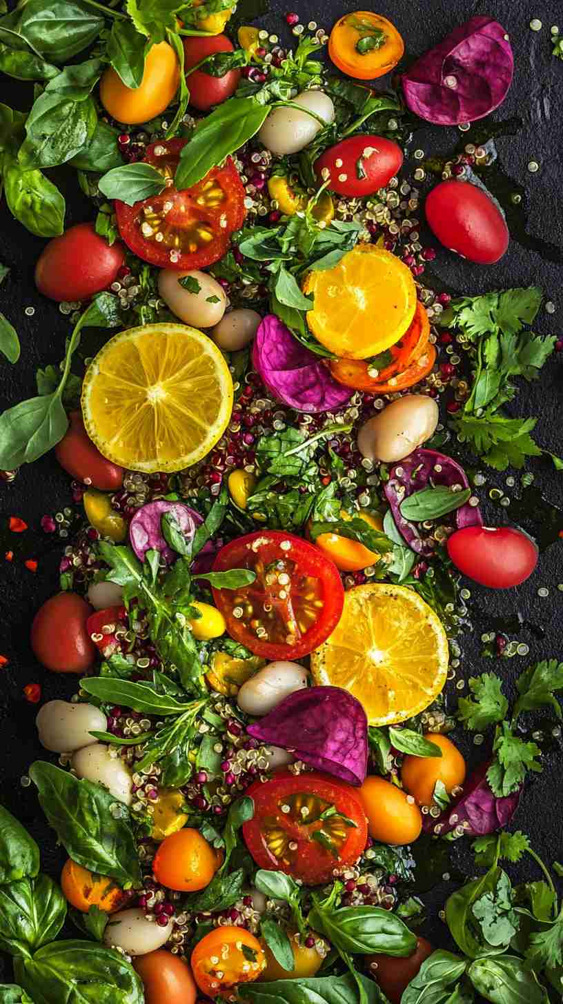 Herbed Cannellini Bean and Quinoa Salad