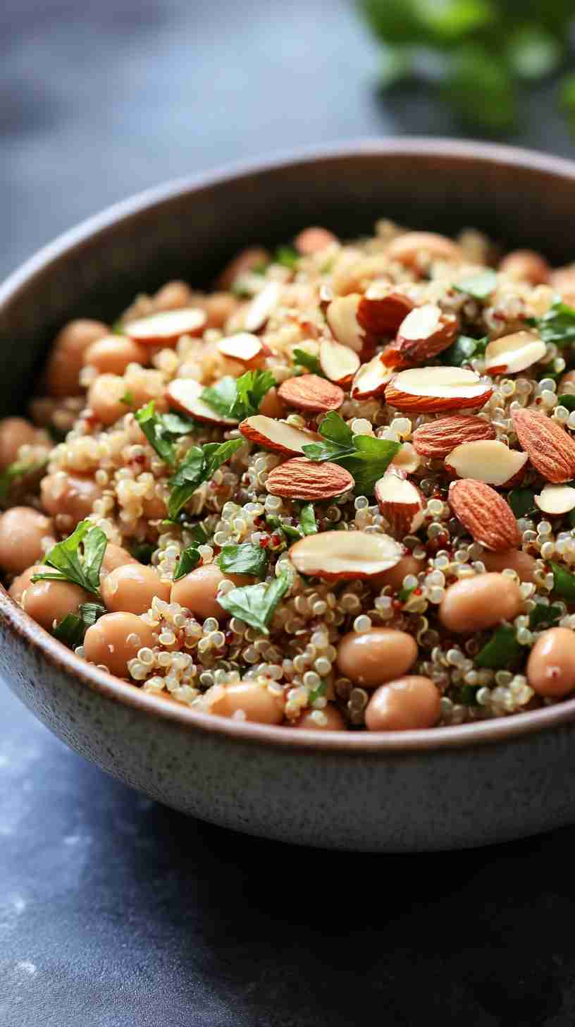 Herbed Cannellini Bean and Quinoa Salad