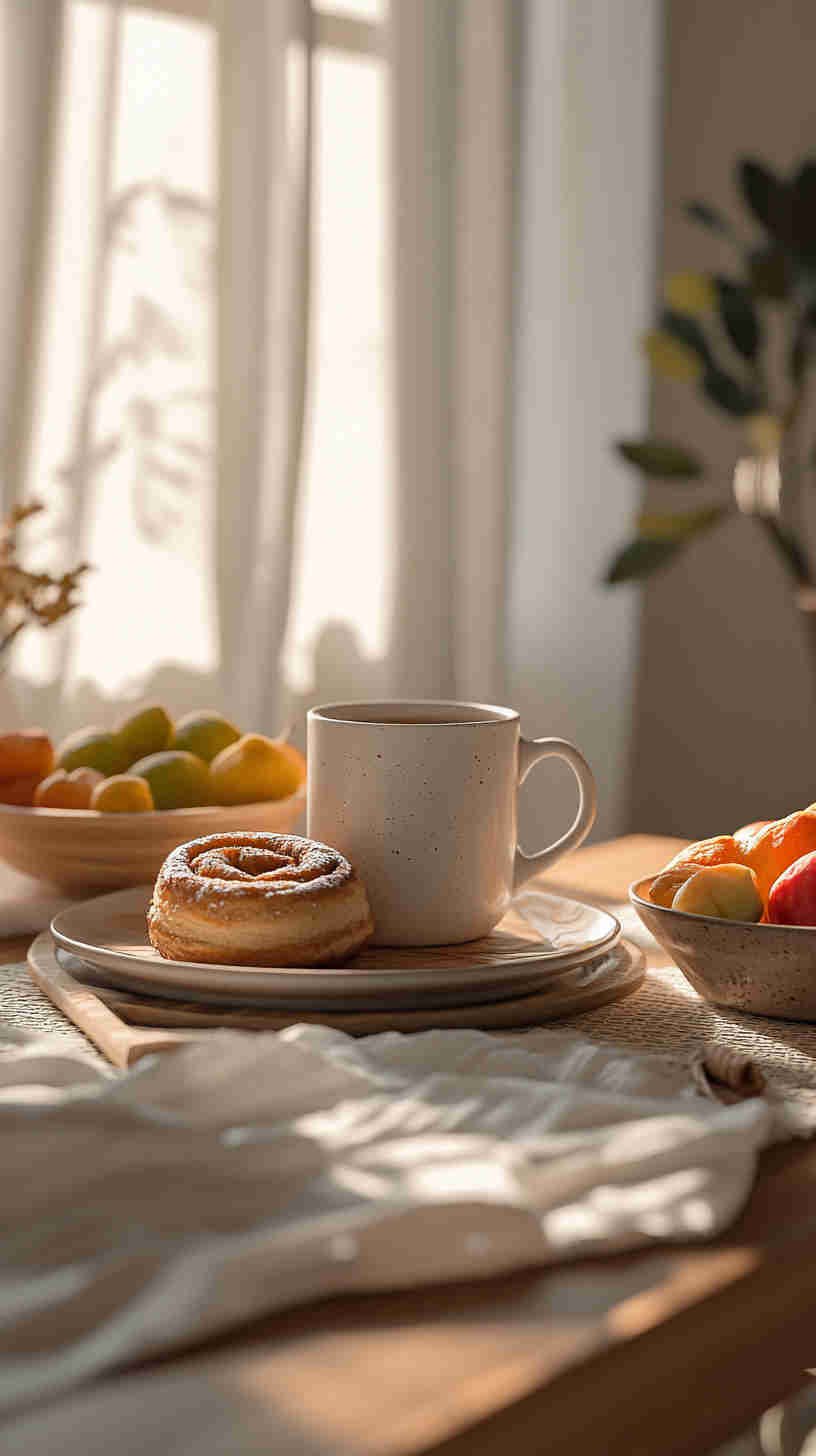 High-Protein Cinnamon Roll Mug Cake