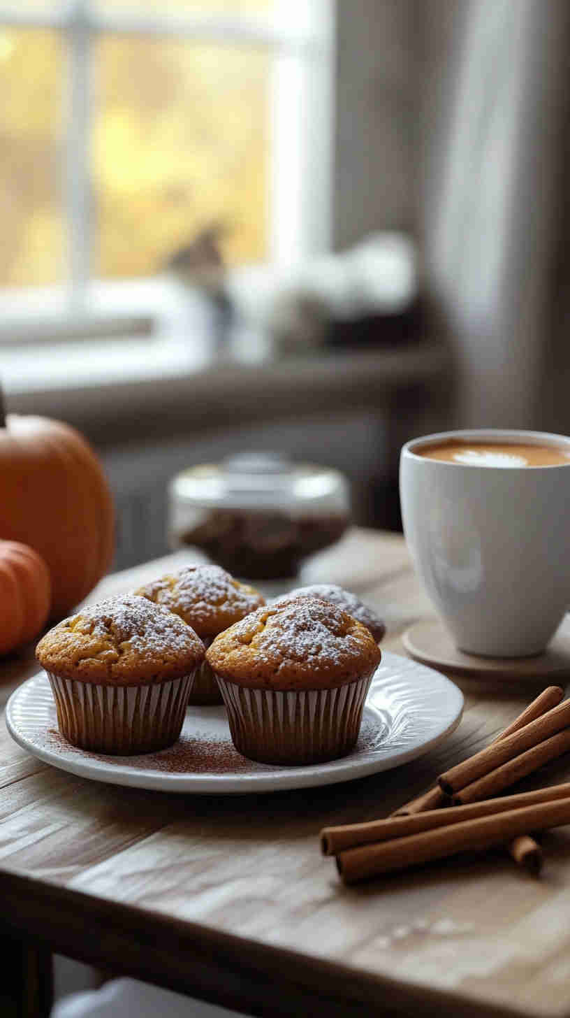 High-Protein Pumpkin Spice Muffins