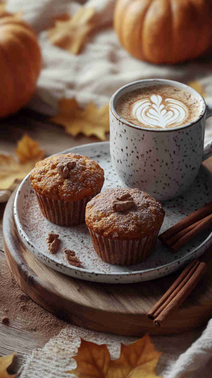 High-Protein Pumpkin Spice Muffins