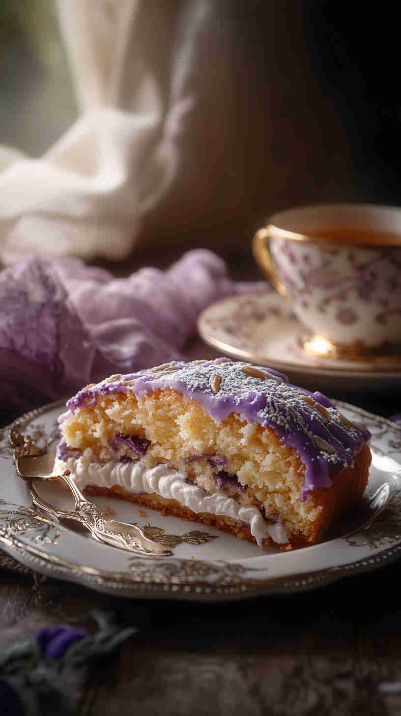 King Cake with Almond Cream Filling