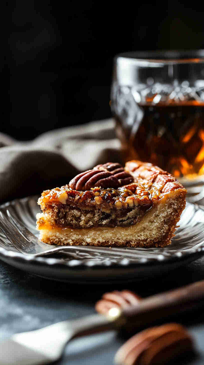 King Cake with Bourbon Pecan Filling
