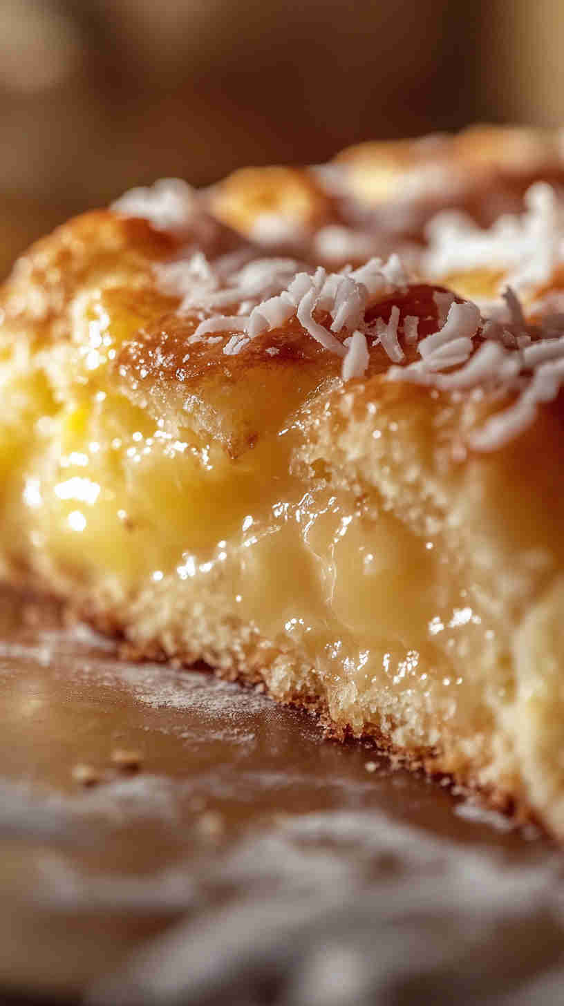 King Cake with Creamy Coconut Filling