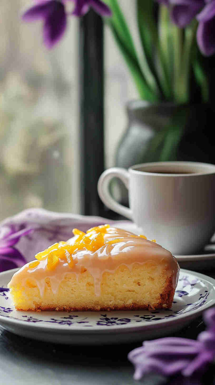 Lemon Glazed King Cake