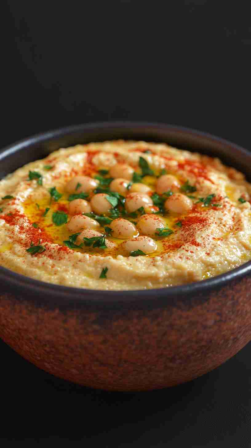 Lemon and Herb Cannellini Bean Hummus