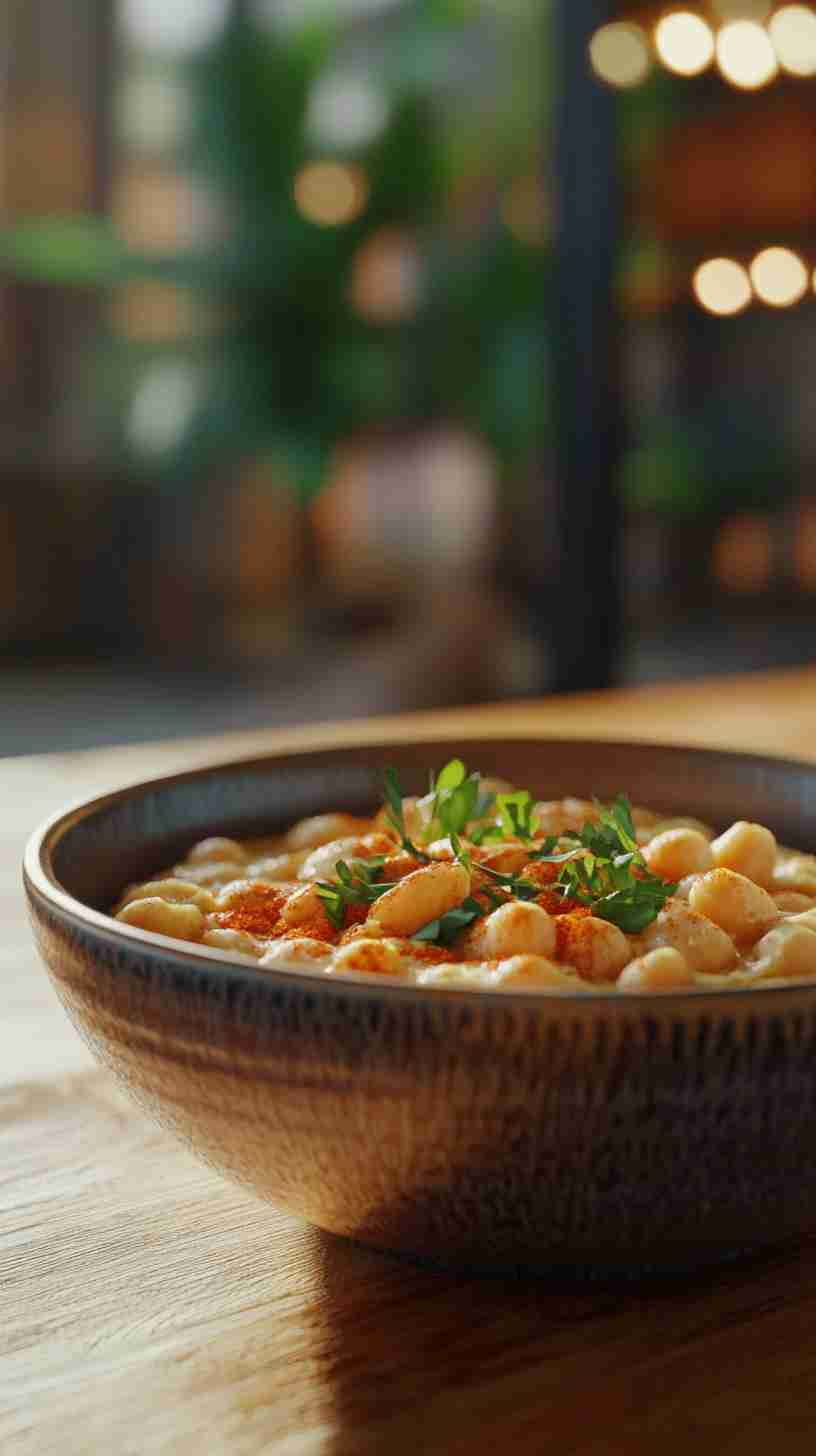 Lemon and Herb Cannellini Bean Hummus