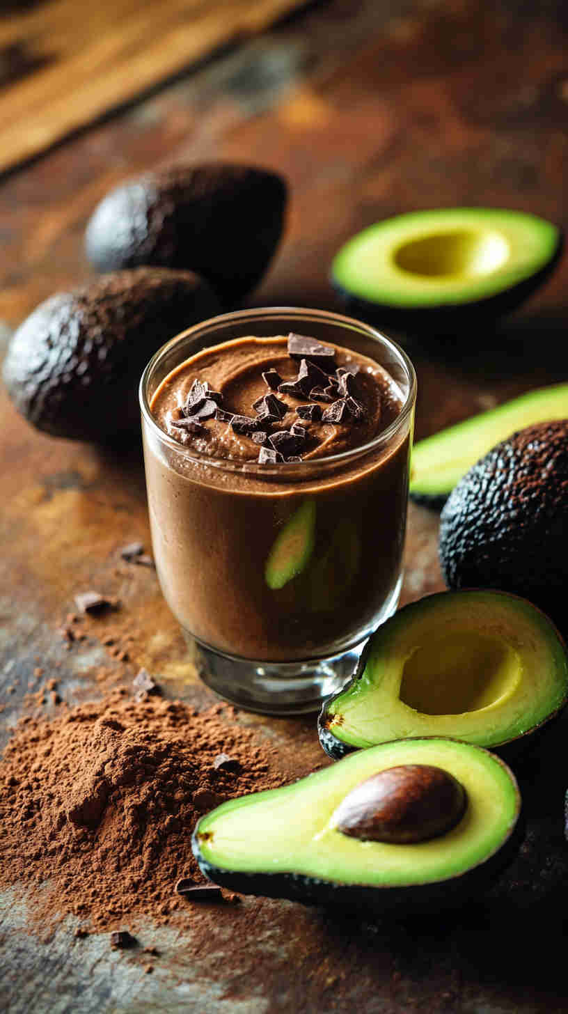 Low-Carb Chocolate Avocado Pudding