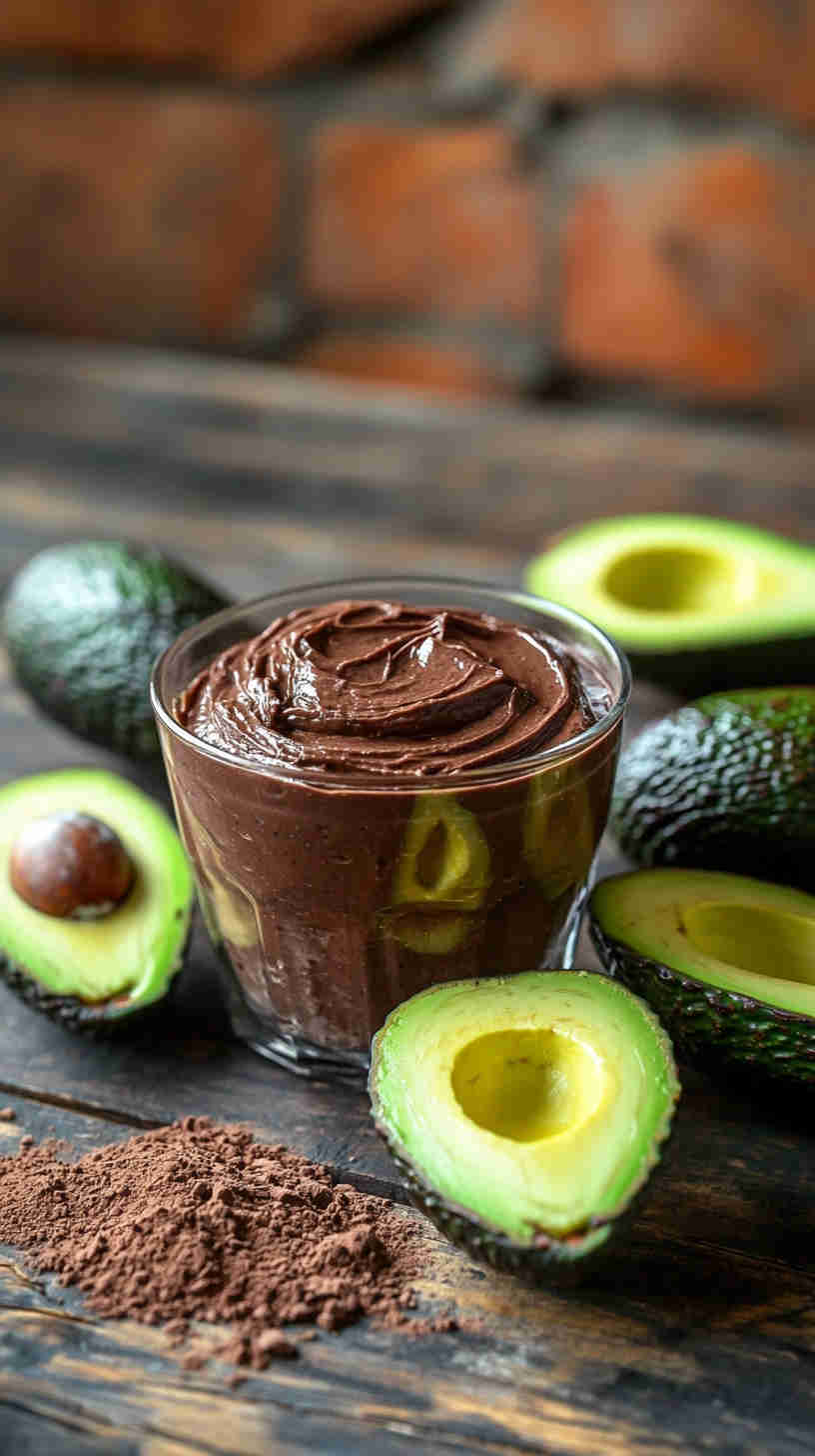 Low-Carb Chocolate Avocado Pudding