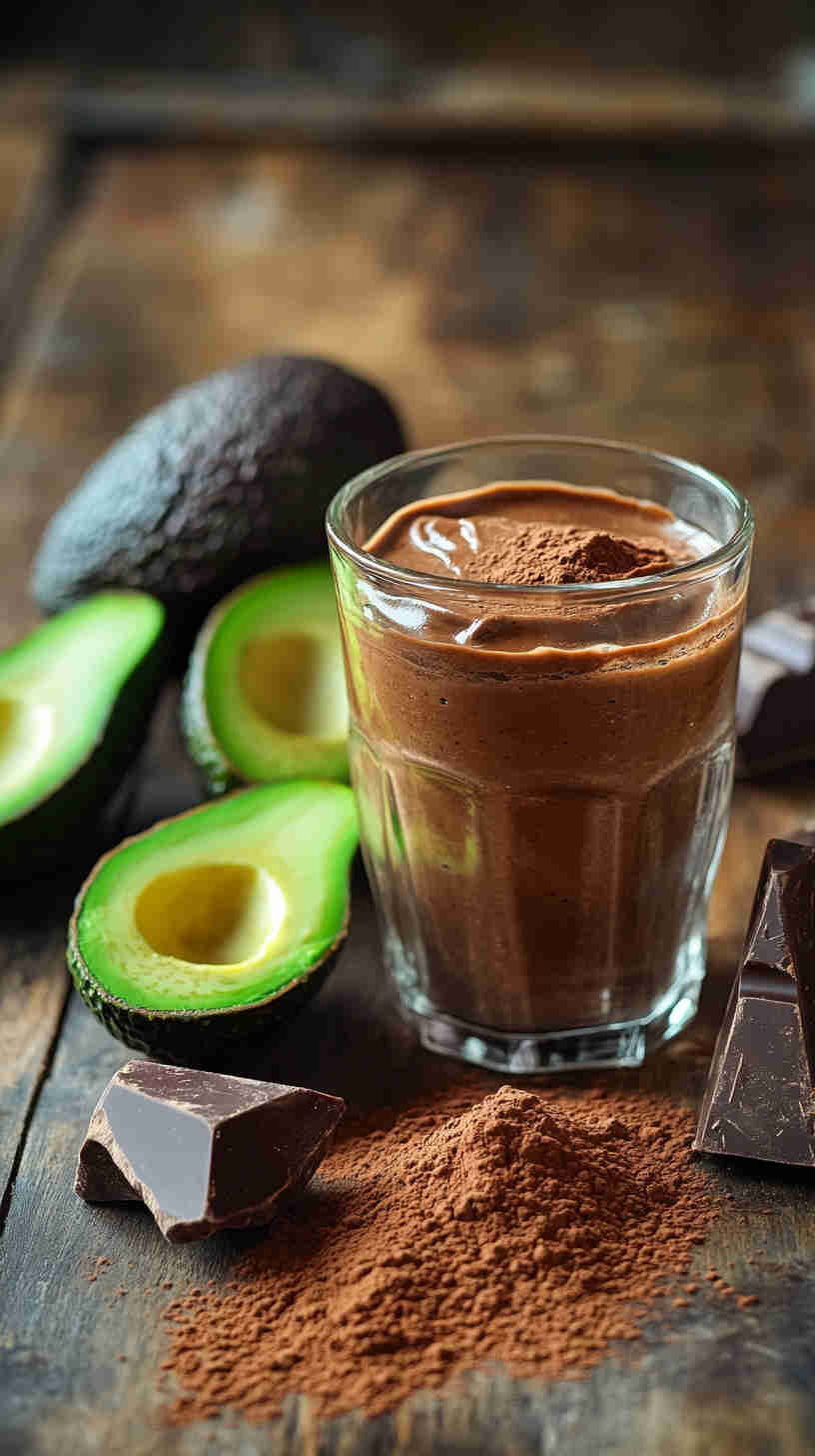 Low-Carb Chocolate Avocado Pudding