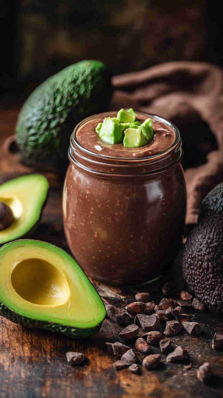 Low-Carb Chocolate Avocado Pudding