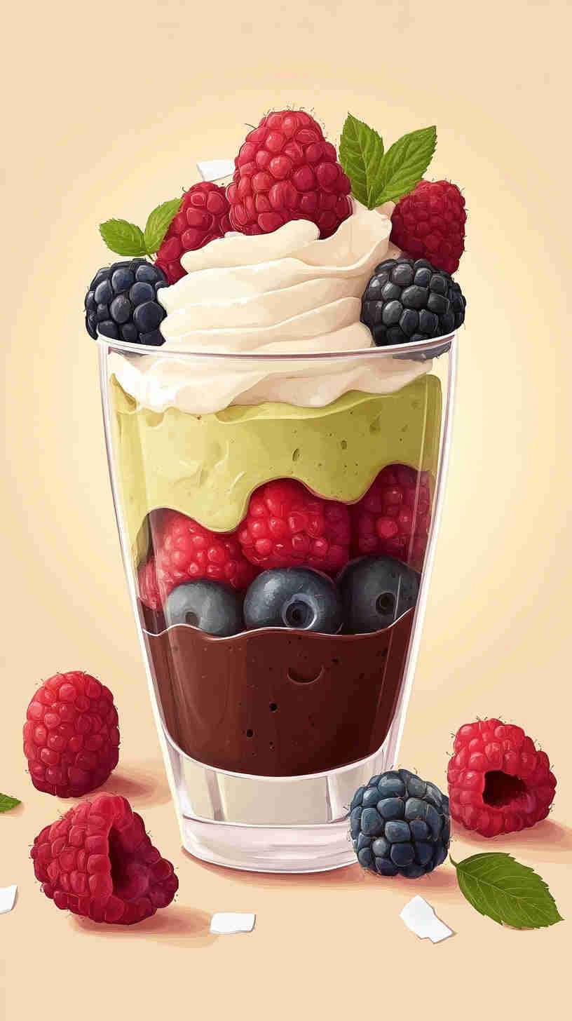 Low-Carb Chocolate Avocado Pudding