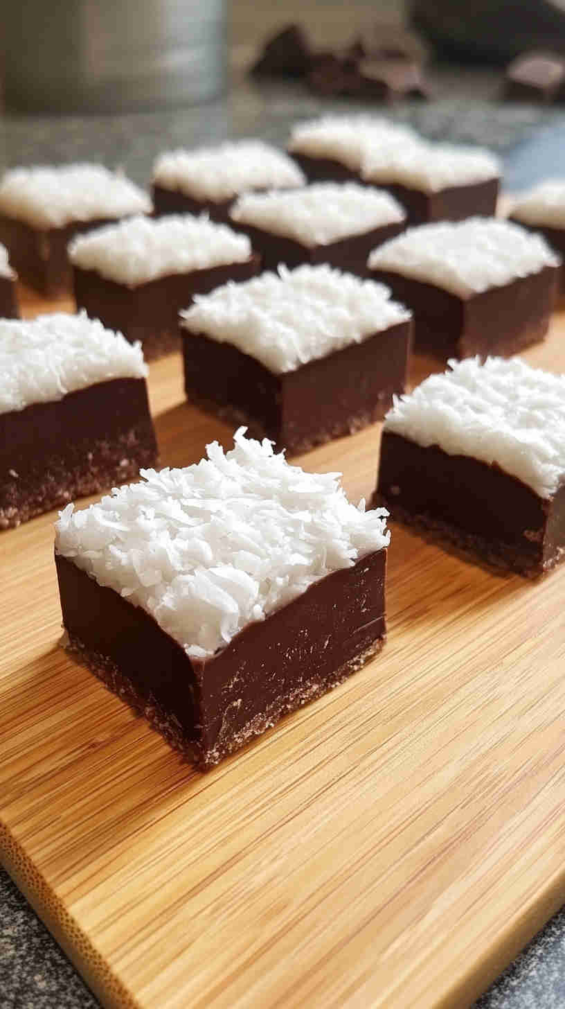 Low-Carb Chocolate Coconut Bars