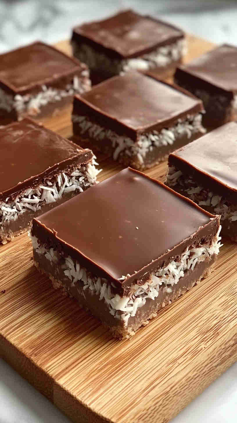 Low-Carb Chocolate Coconut Bars