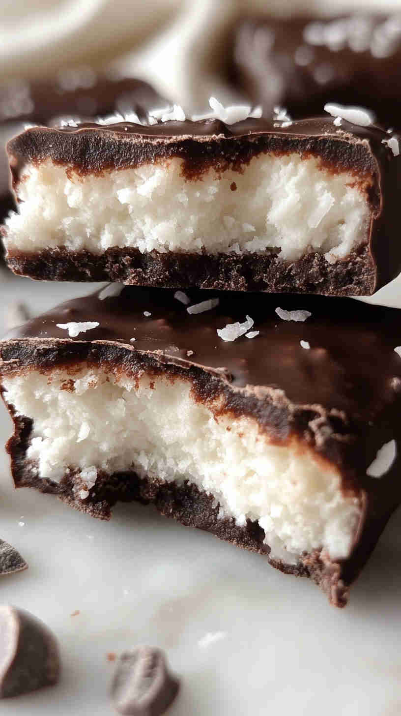 Low-Carb Chocolate Coconut Bars