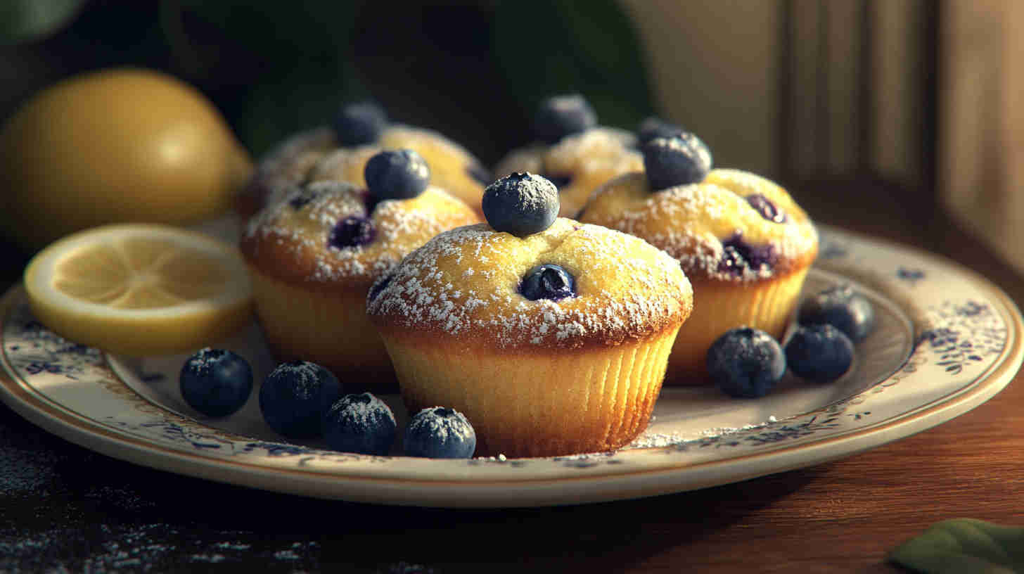 Low-Carb Protein Cake with Berries
