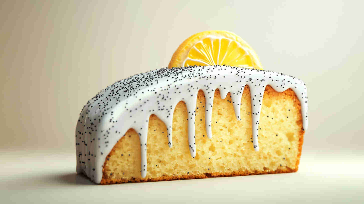 Low-Carb Lemon Poppy Seed Cake