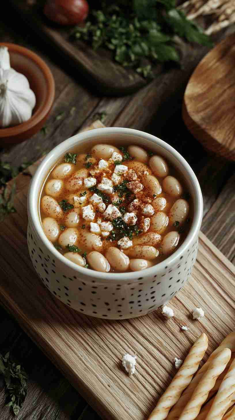 Mediterranean Cannellini Bean and Feta Dip