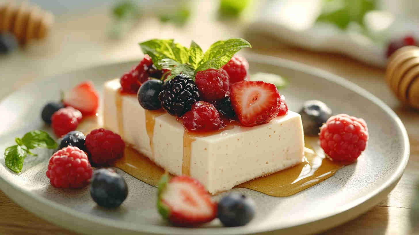 No-Bake Protein Cheesecake Bars