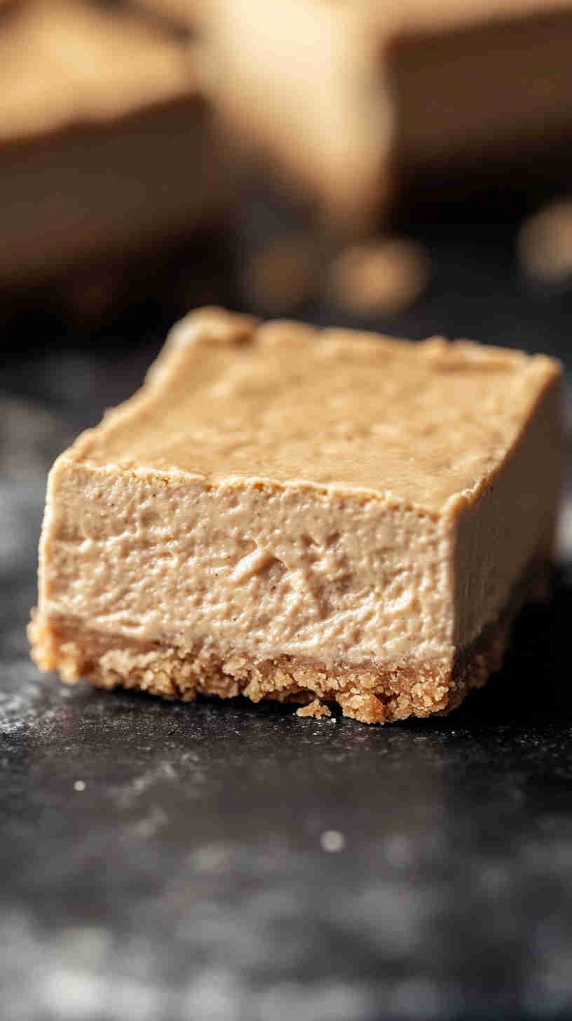No-Bake Protein Cheesecake Bars