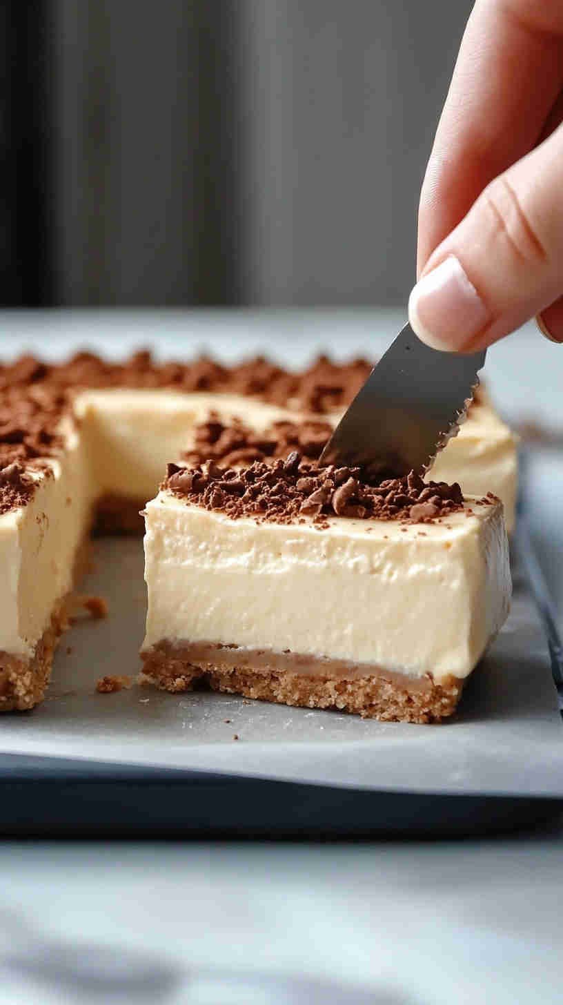 No-Bake Protein Cheesecake Bars