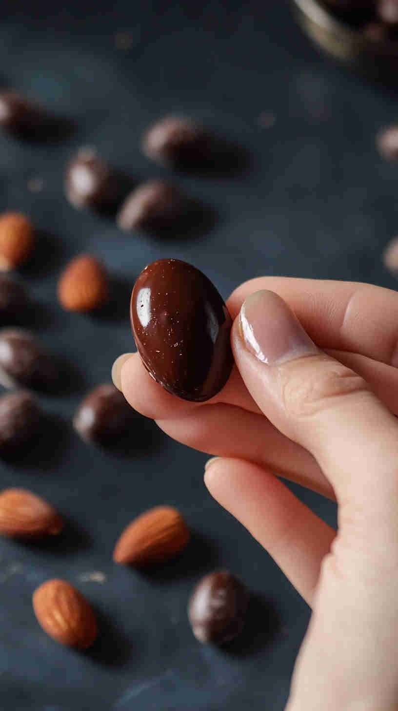 No-Sugar Chocolate Covered Almonds