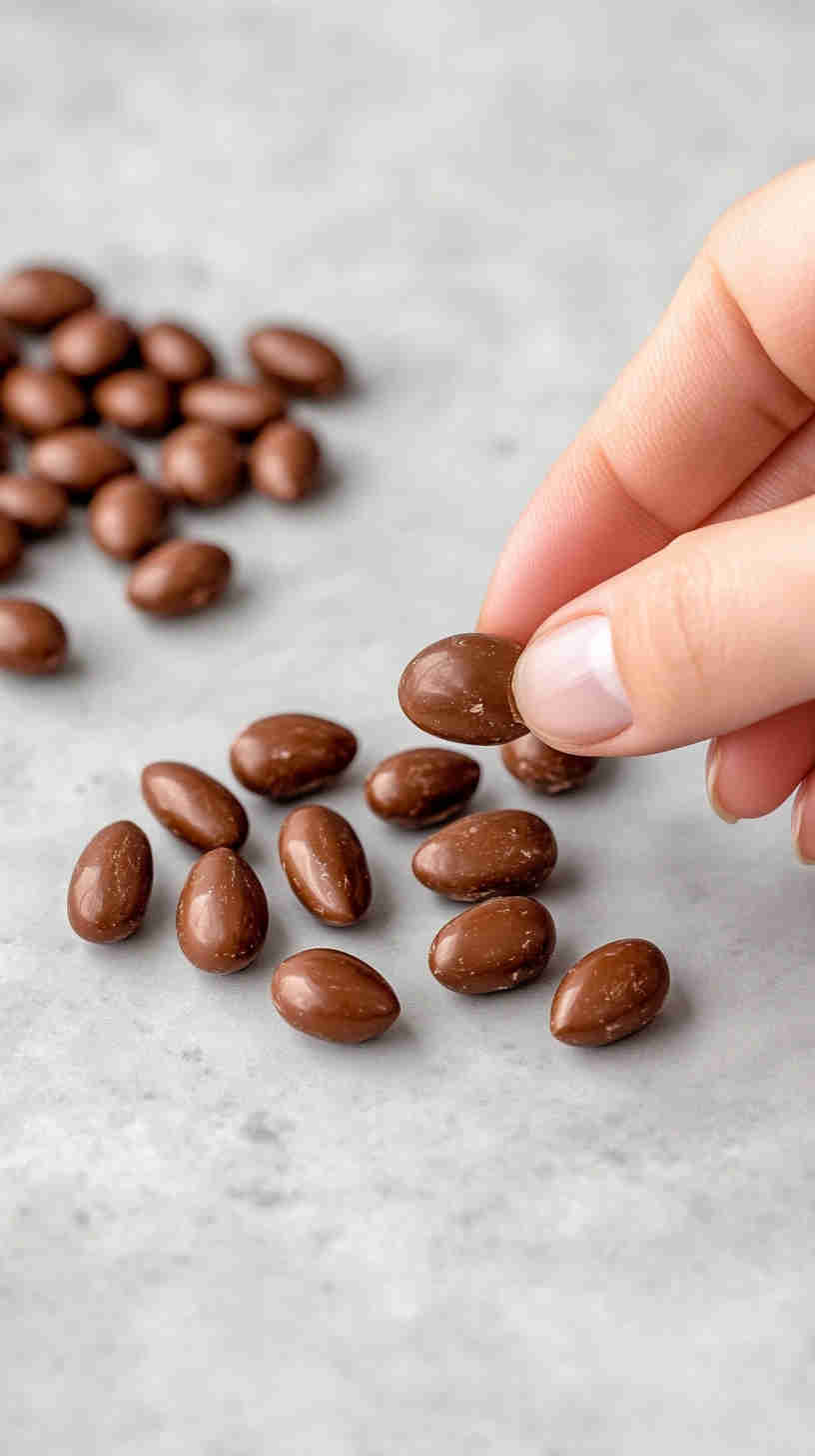 No-Sugar Chocolate Covered Almonds