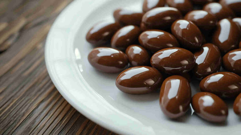 No-Sugar Chocolate Covered Almonds