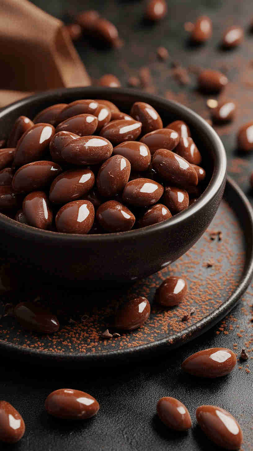 No-Sugar Chocolate Covered Almonds