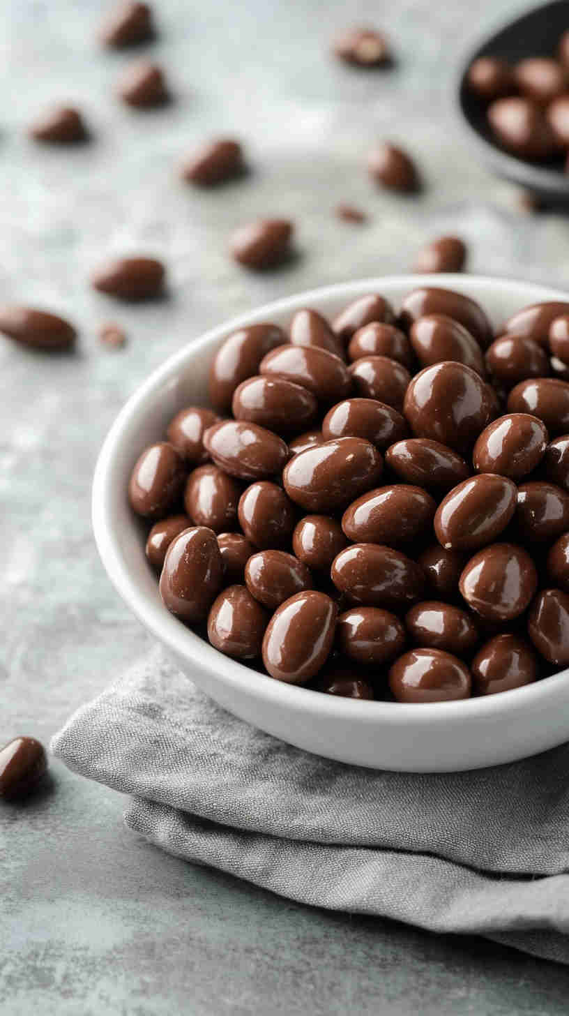 No-Sugar Chocolate Covered Almonds