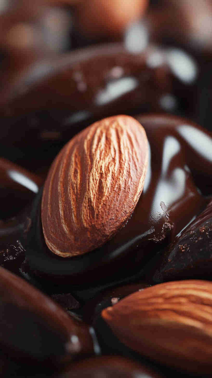 No-Sugar Chocolate Covered Almonds