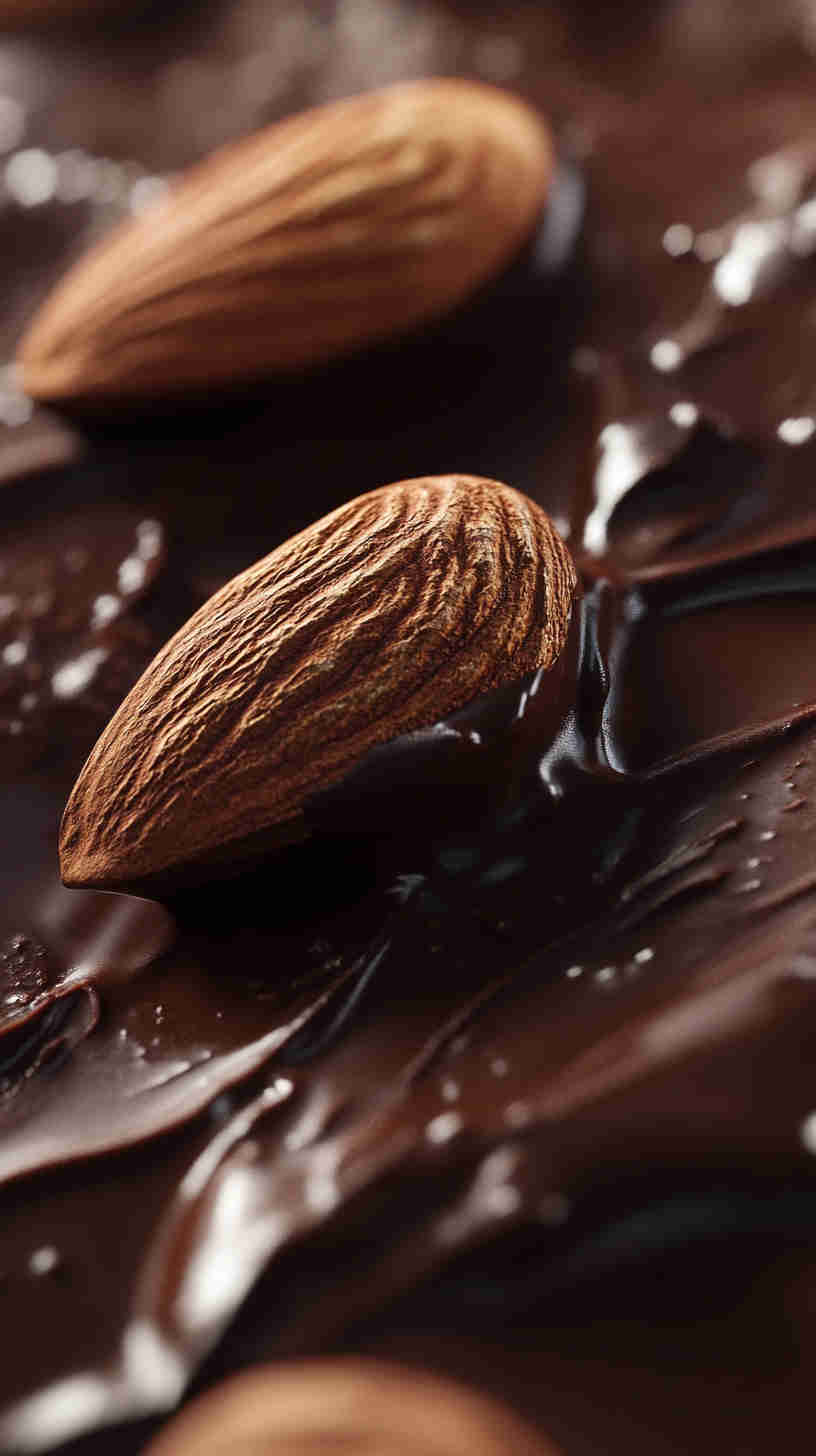 No-Sugar Chocolate Covered Almonds