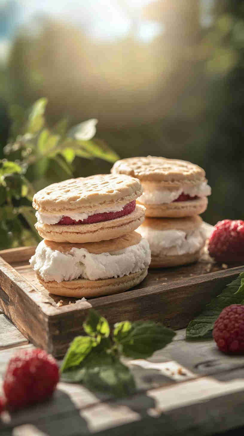 Protein Ice Cream Sandwiches