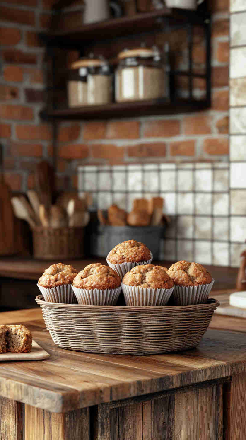 Protein-Packed Apple Cinnamon Muffins