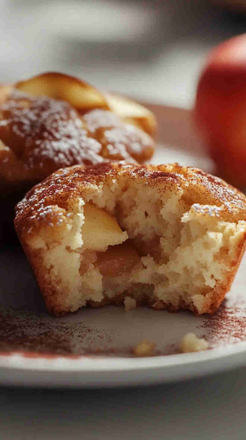 Protein-Packed Apple Cinnamon Muffins
