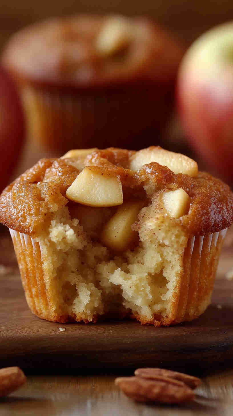 Protein-Packed Apple Cinnamon Muffins