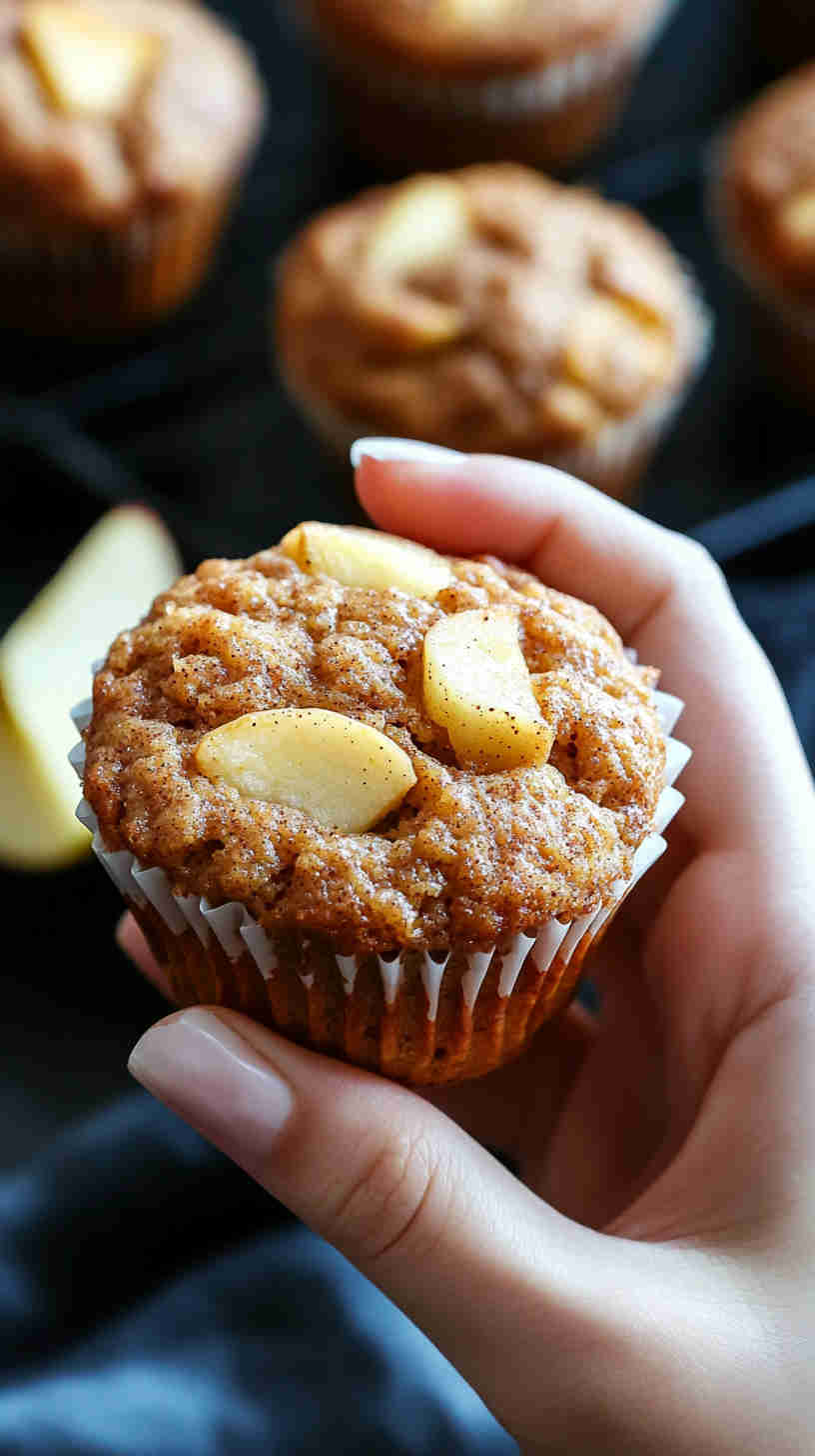 Protein-Packed Apple Cinnamon Muffins