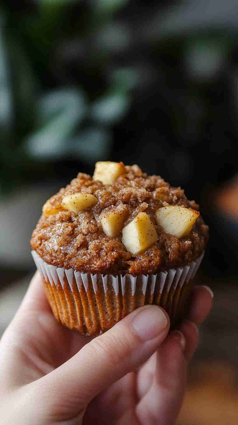 Protein-Packed Apple Cinnamon Muffins