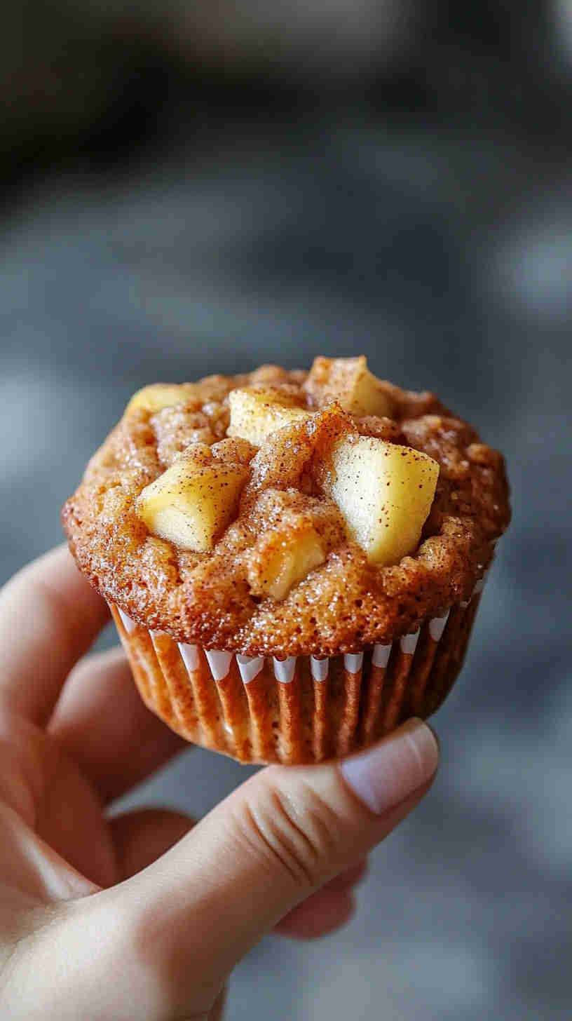 Protein-Packed Apple Cinnamon Muffins