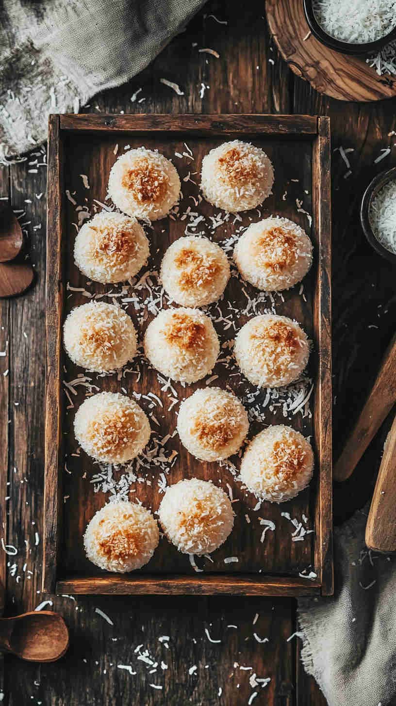 Protein-Packed Coconut Macaroons
