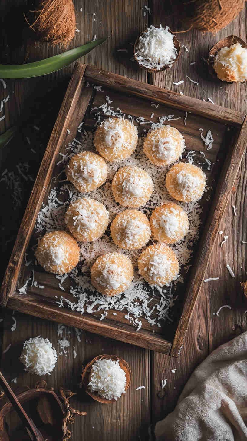 Protein-Packed Coconut Macaroons