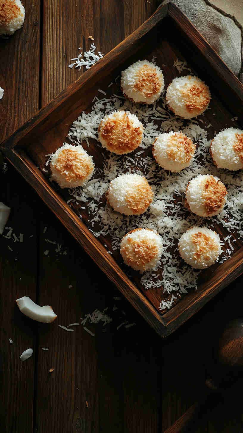 Protein-Packed Coconut Macaroons